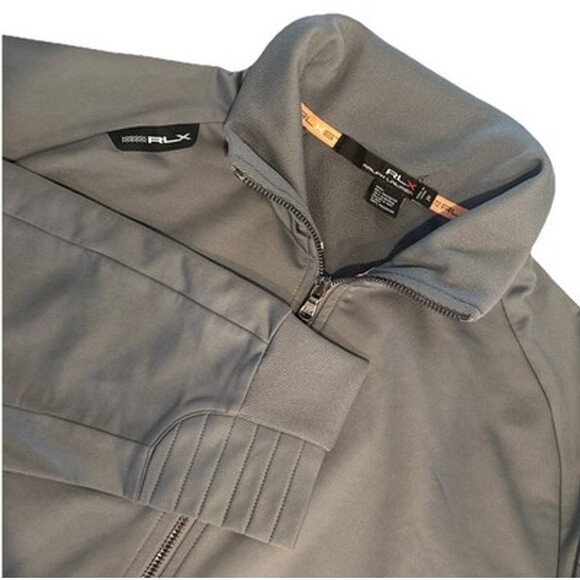 RLX Ralph Lauren Other - Ralph Lauren RLX 67 Tech Alpine Jacket Men XL Full Zip Golf Ski Hike Gray